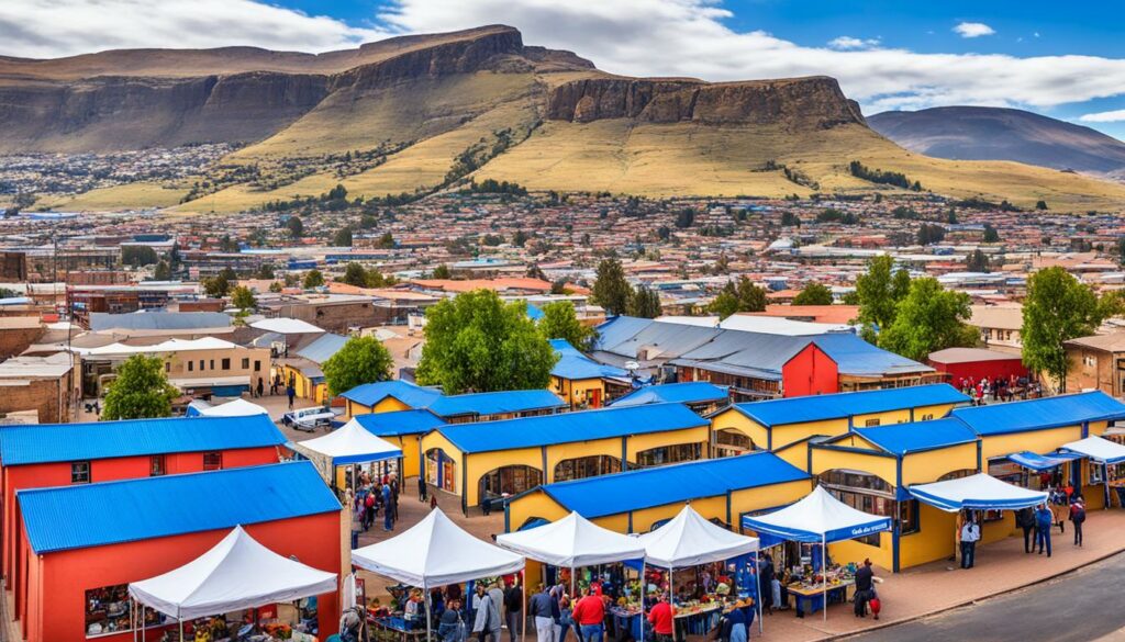 Hauptstadt Lesotho besichtigen