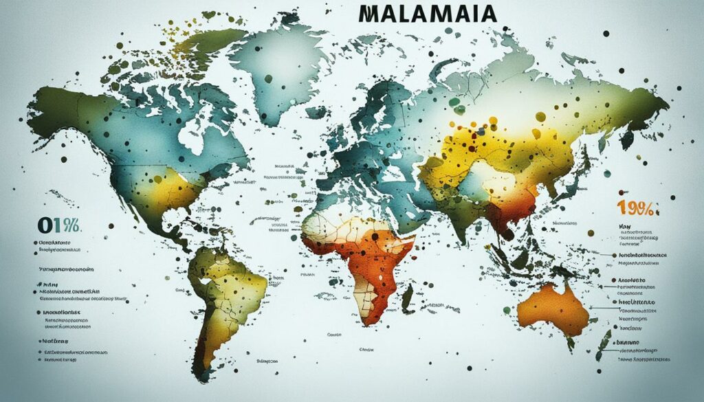 Malaria-Verbreitung